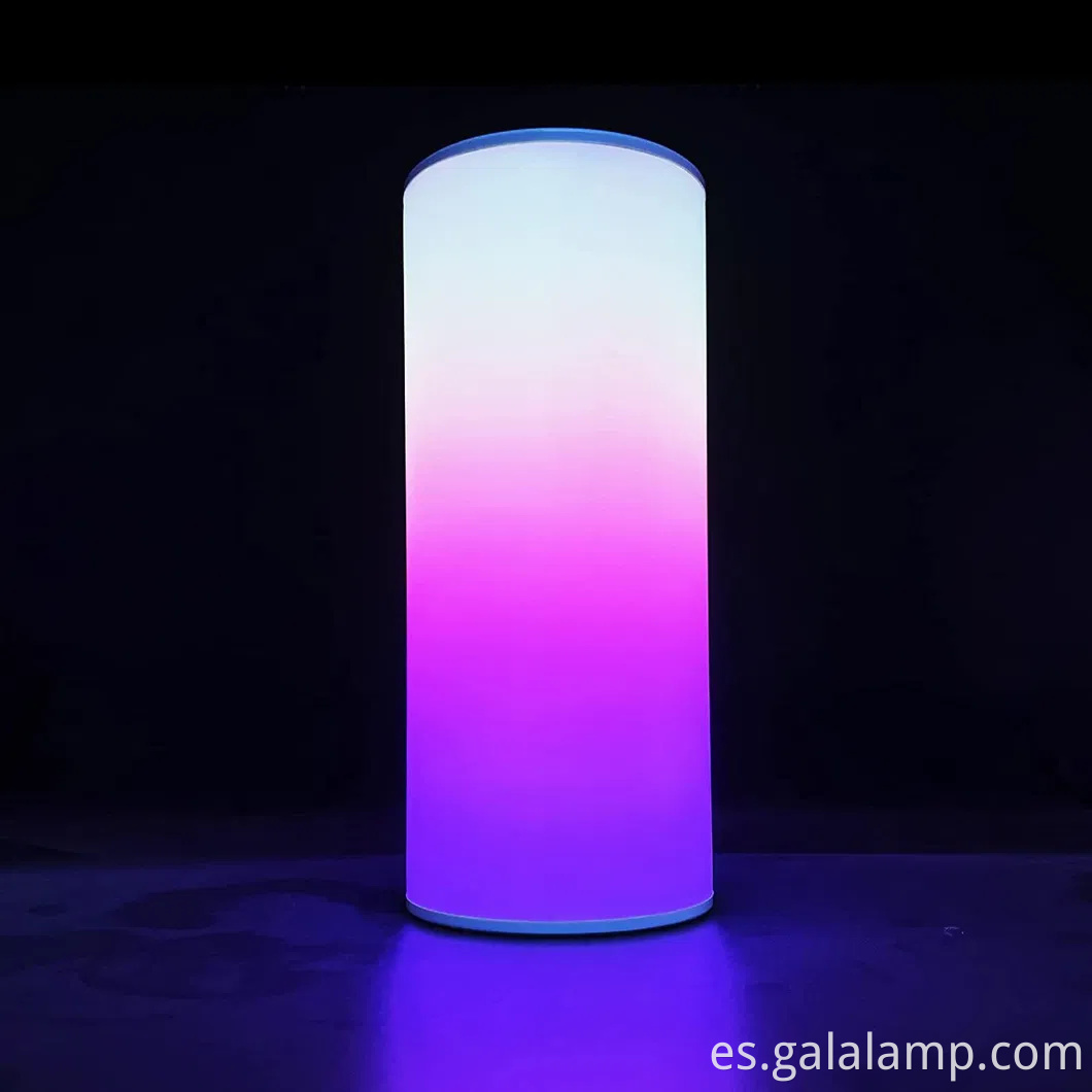 Lámpara de noche mágica colorida para el ambiente de dormitorio